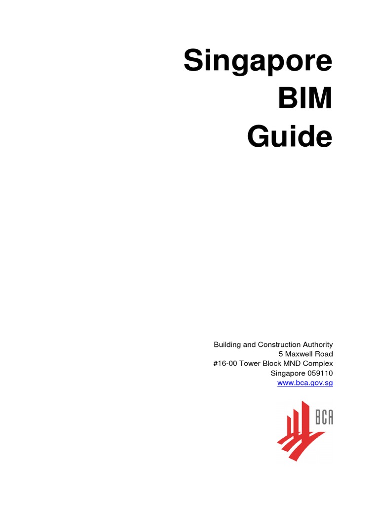 Singapore Bim Guide - Version 1 | PDF | Building Information Modeling ...