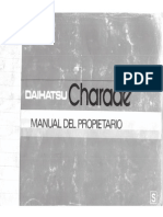 Manual de Propietario Charade