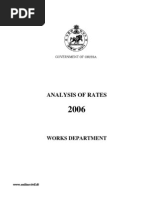 Analysis of Rate 2006