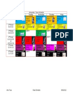 Tusa ClassSchedule