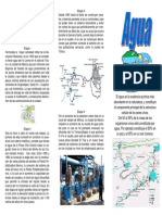 Ciencias 3 (Química) El Agua Triptico PDF