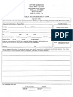 Wildwood OPRA Request Form