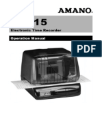 PIX-15 M Ponchador - Manual