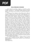 Referat Banca Nationala A Romaniei