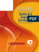 Desafios de La Integracion Centroamericana