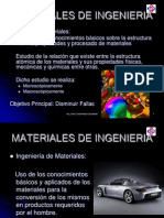 Clasificacion de Materiales