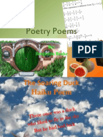 Poetry Poems: By: Benjamin Brake