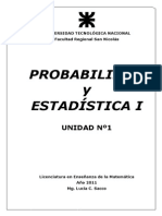 Unidad 1 - Estadística Descriptiva