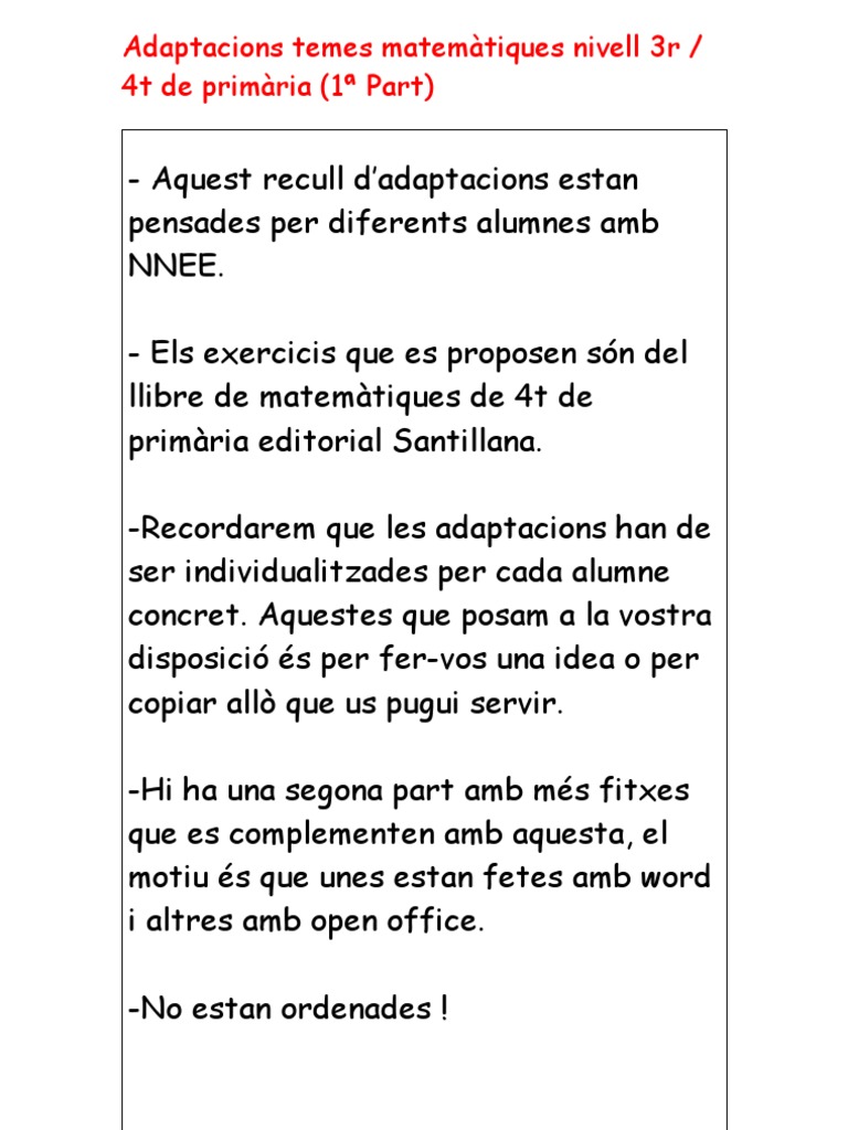 Download Problemes matematiques 5 primaria Free