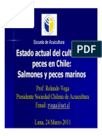 Cultivo de Peces en Chile 2011