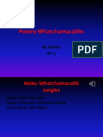 Poetry Whatchamacallits