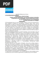 A PSICOPEDAGOGIA NO BRASIL contribuições a aprtir da prática