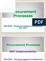 Enterprise Sys Procurement Process