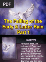 Early And Latter Rain Sin Repentance