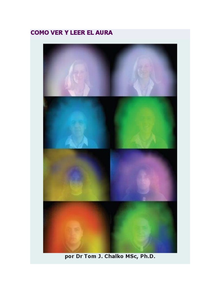 Como Ver y Leer El Aura PDF Aura (paranormal) Percepción visual