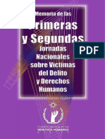 Primeras y Segundas Jornadas