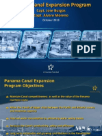 Alvaro Moreno Actualizacion Sobre Ampliacion Del Canal de Panama