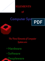 Elements of Computer System