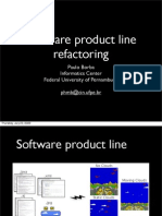 Software Product Line Refactoring: Paulo Borba Informatics Center Federal University of Pernambuco PHMB@