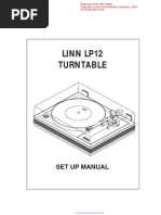Download LP12 Dealer Setup Manual by Kirby Allen SN176469586 doc pdf