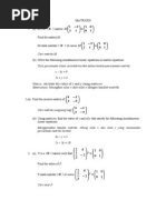 Hence, Calculate The Value of X and y Using Matrices.: Seterusnya, Hitungkan Nilai X Dan Nilai y Dengan Kaedah Matriks