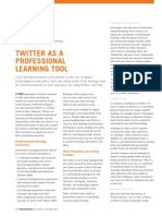 Twitter As A Professional Learning Tool