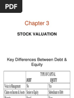 Chapter 3 Stock Valuation