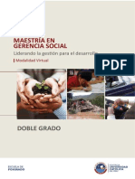 Maestria Gerencia Social