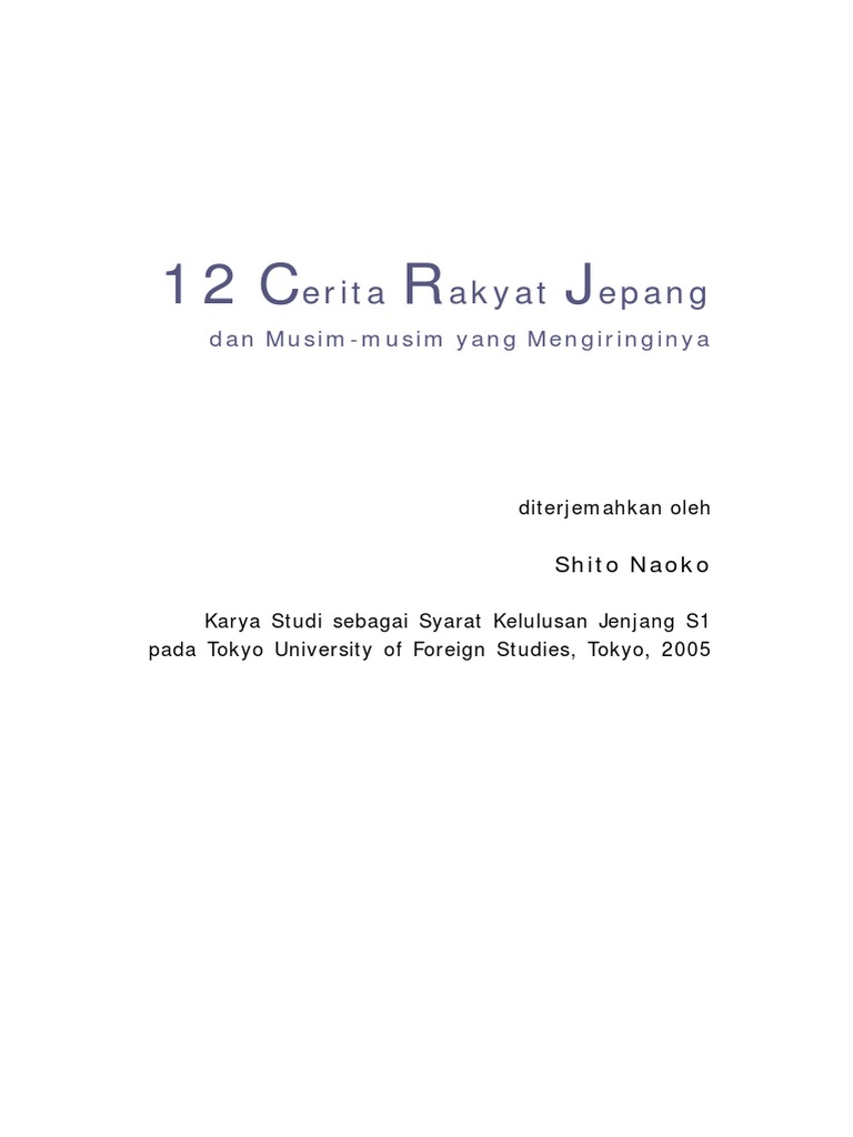 Cerita Rakyat Jepang