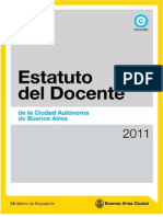 Estatuto del Docente de la Ciudad Autónoma de Buenos Aires