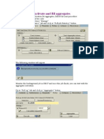 How To Activate and Fill Aggregates