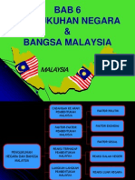 Sejarah - Pengukuhan Negara & Bangsa Malaysia