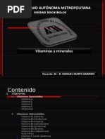 Vitaminas y Minerales