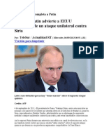 MAURICIO. Entrevista Completa a Putin