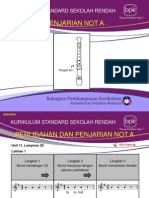 Pendidikan Muzik - Rekoder Not A