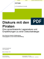 Studie Diskurs Mit Den Piraten