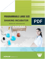 Programmable Large Size Shaking Incubator