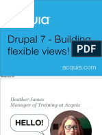 Drupal 7 - Building Flexible Views!: Wednesday, May 8, 2013