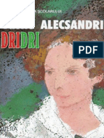 Alecsandri Vasile - Dridri (Tabel Crono)