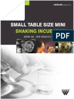 Small Table Size Mini Shaking Incubator