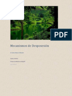 MECANISMOS DE DESPOSESIÓN