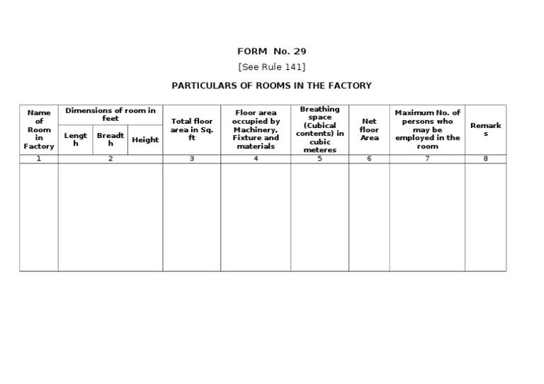 FORM No. 29 | PDF
