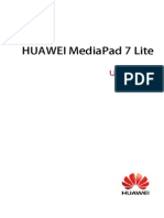 HUAWEI Mediapad 7lite User Manual