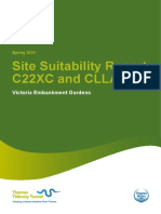 Site Suitability Report C22XC and CLLAD: Victoria Embankment Gardens