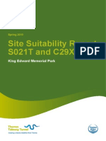 Site Suitability Report S021T and C29XB: King Edward Memorial Park