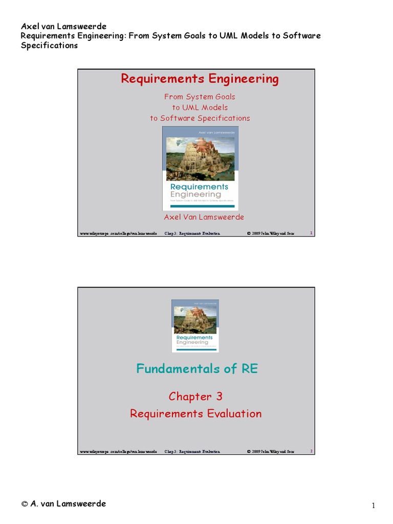 Requirements Engineering: Fundamentals of RE | PDF | Risk Management | Risk
