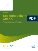 Site Suitability Report C06XK: Putney Embankment Foreshore