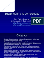 Edgar Morin y La Complejidad