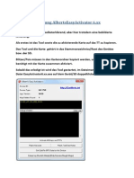 Anleitung AlbertsEasyActivator 6