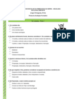 Os Lusiadas Avaliacao Formativa 4 Fichas Interpretacao Global